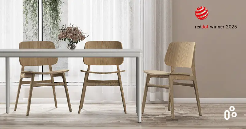 TEKarrc、ワークスペースの柔軟性が評価され2025年レッドドット・デザイン賞を受賞